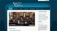 Desktop Screenshot of ensemblevocalorphee.ch